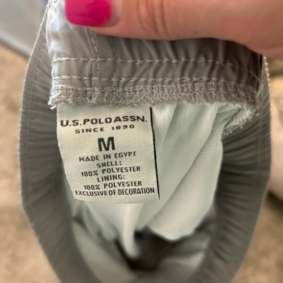 U.S. Polo Assn. USPA Color-Block Swim Shorts - Picture 16 of 16